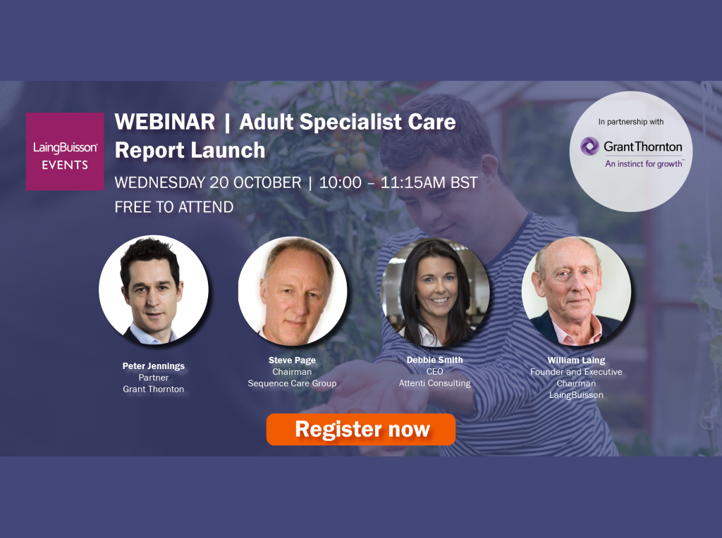 Graphic depicting the panel participating in the on demand adult specialist care webinar